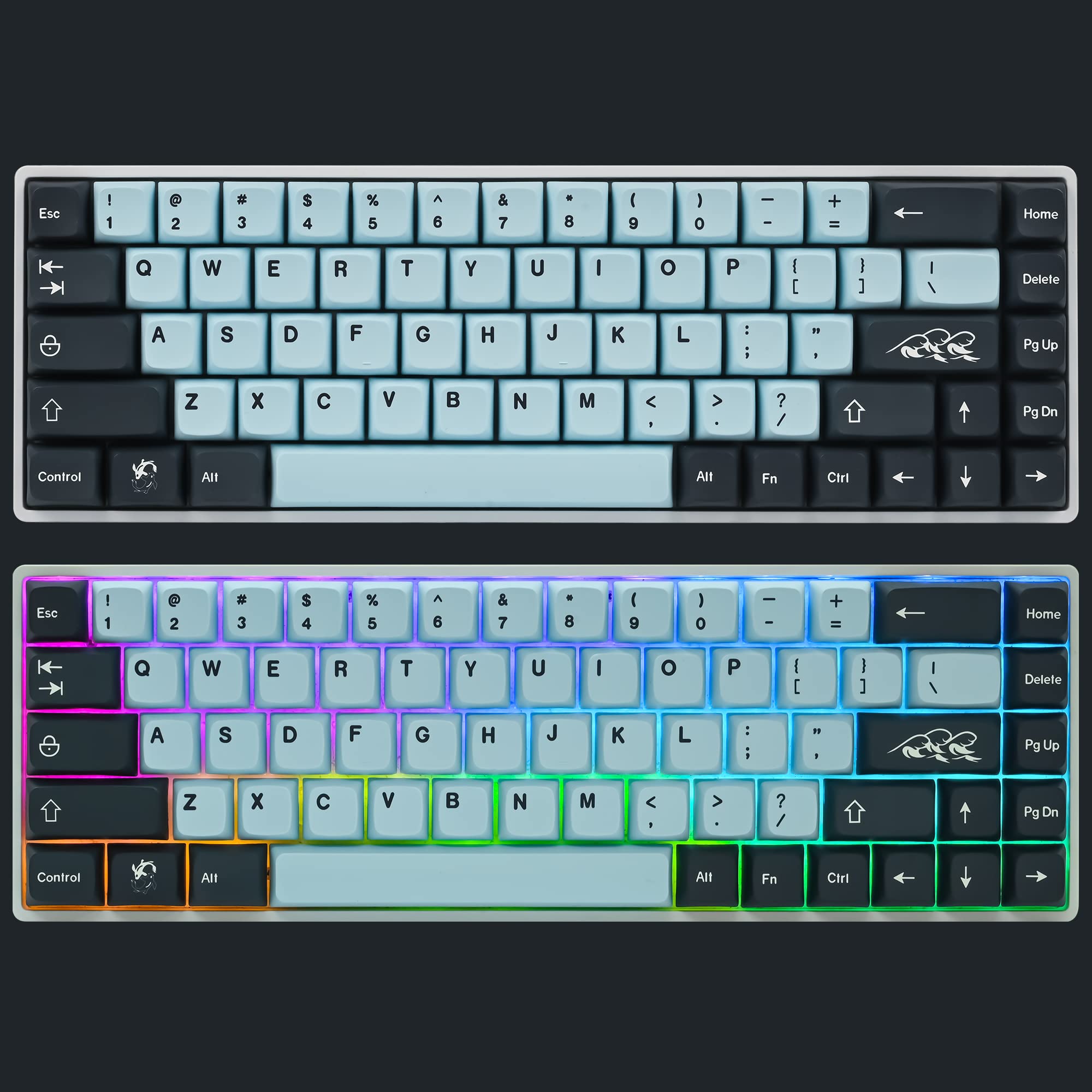 PC周辺機器 PBT keycaps BlueBird Amazon.com: JOMKIZ PBT Keycaps, 134 Keys Blue Moon Dye